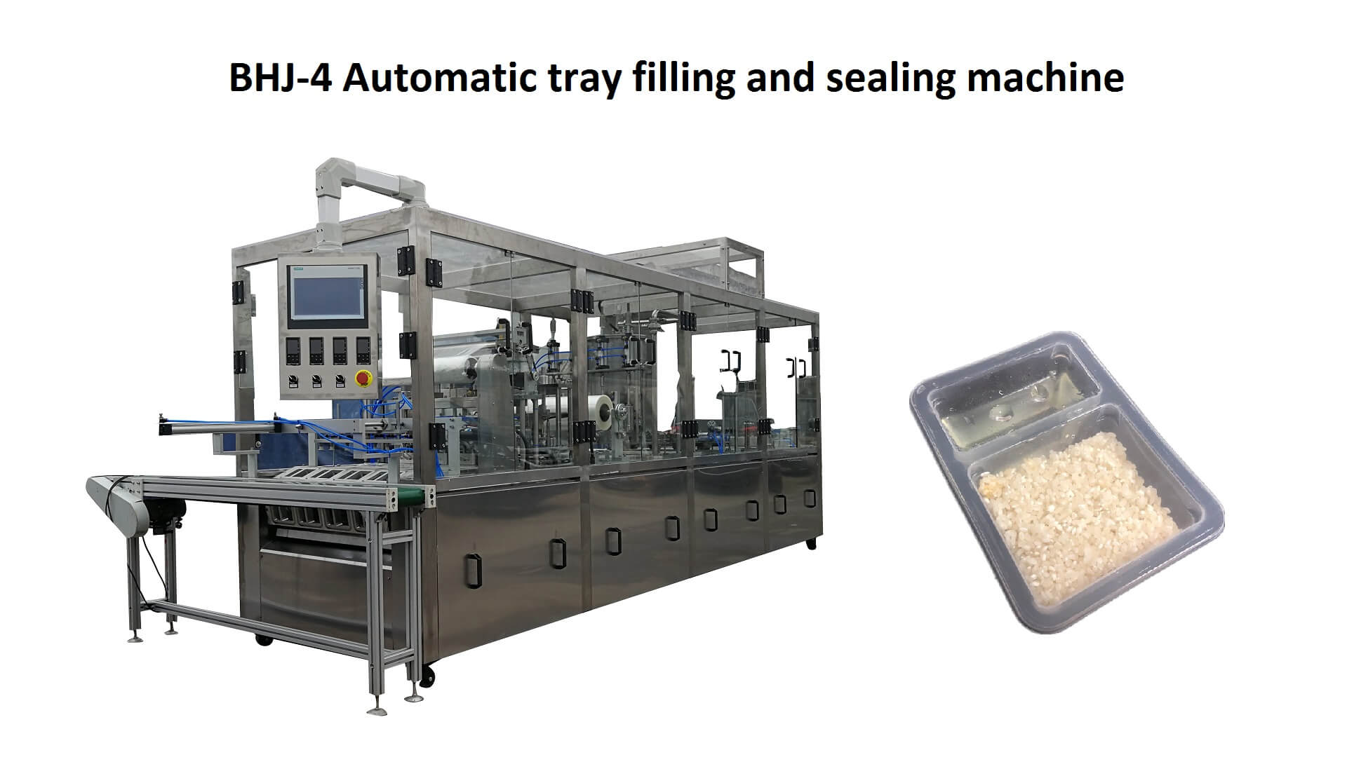 january 30,2019,one bhj-4 automatic cup filling sealing machine sent to custom